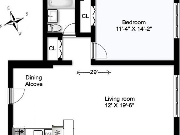 2nd image of 204 W 14th St APT 3A