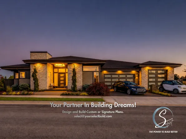 The Serenity Plan, Select Design and Build - BUILD ON YOUR LOT - Tigard Office