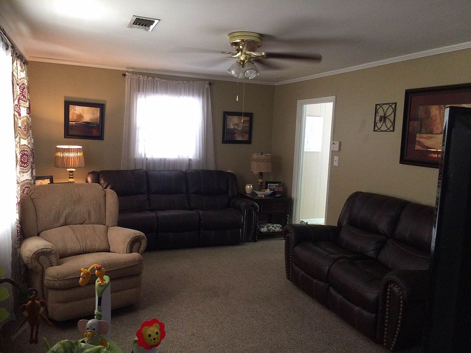 living room from front door