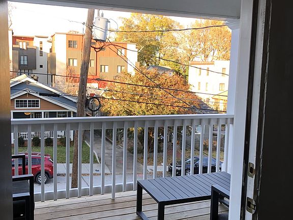 Upstairs private porch, comes furnished as pictured