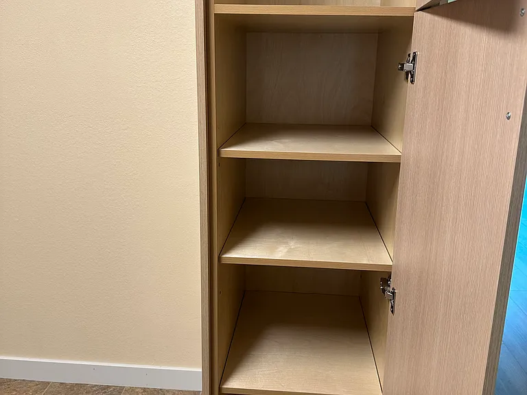 terrific pantry for extra storage