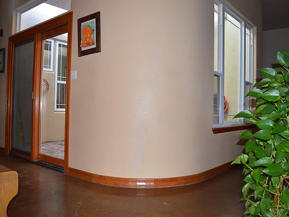 View from dining/kitchen