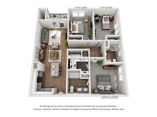 Floor plan Beaucatcher