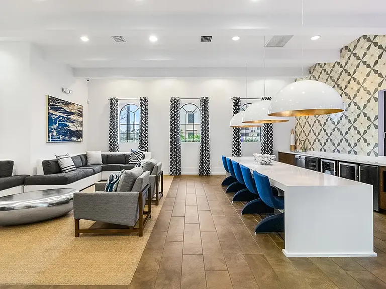 Clubroom and Lounge Area