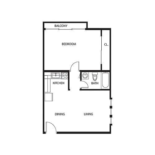 Floor plan Main 1A