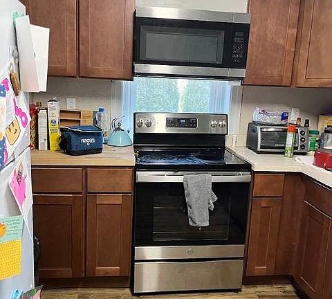 New stove and microwave