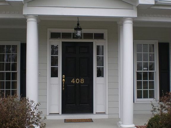 Main entry to the house