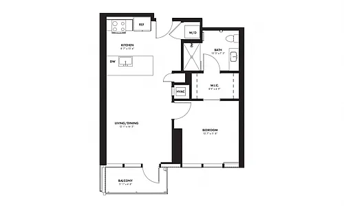 Floor plan 1A