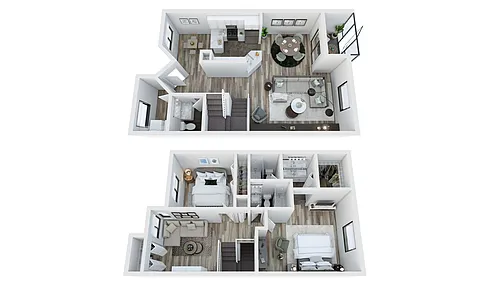 Floor plan DOMINICA W/LOFT