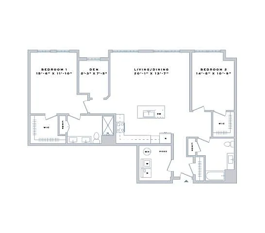 Floor plan B14