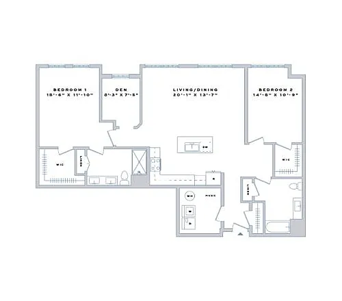Floor plan B14