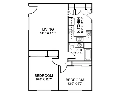 Floor plan B1