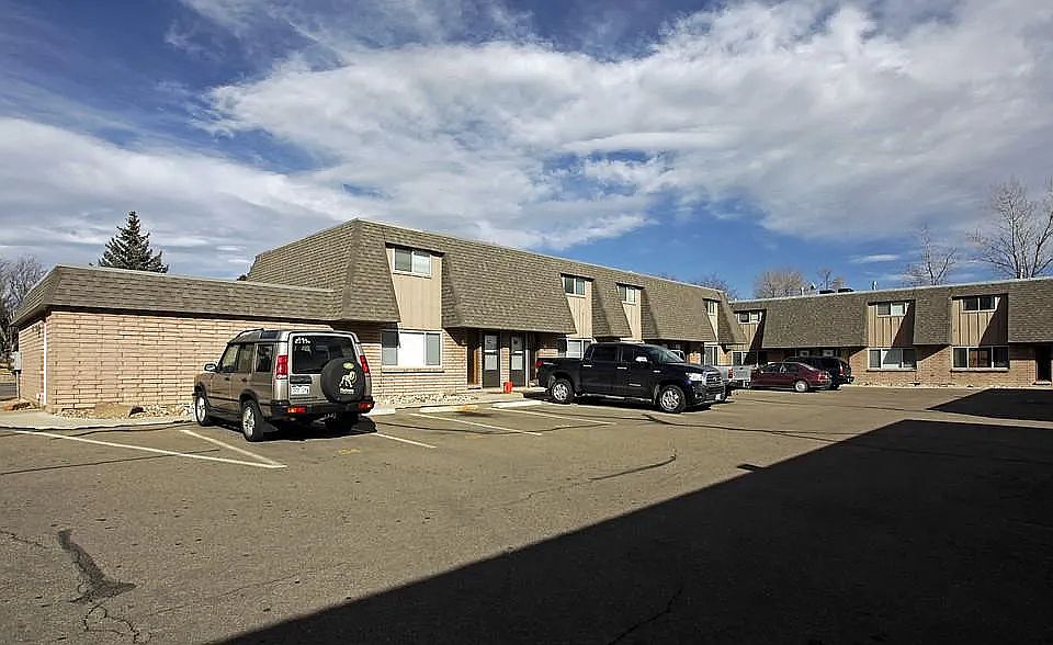 Parking spots are close to unit doors