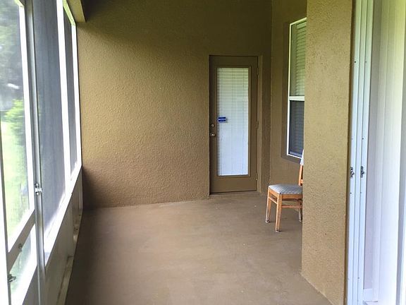 Screened patio