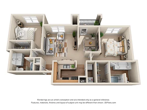 Floor plan The Arlington