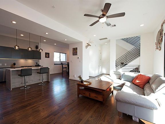 Open plan living with just the right amount of separation