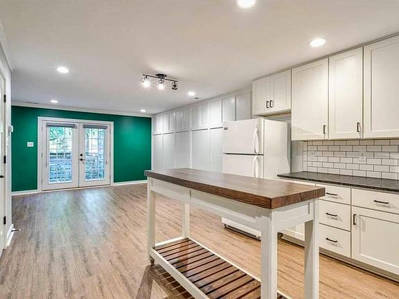 Kitchen and living room