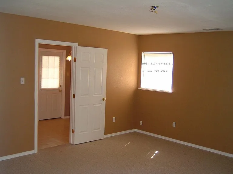 Master bedroom, toward kitchen