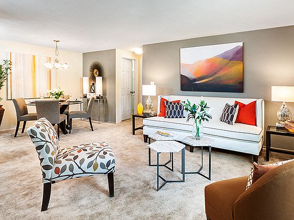 Living Room and Dining Area