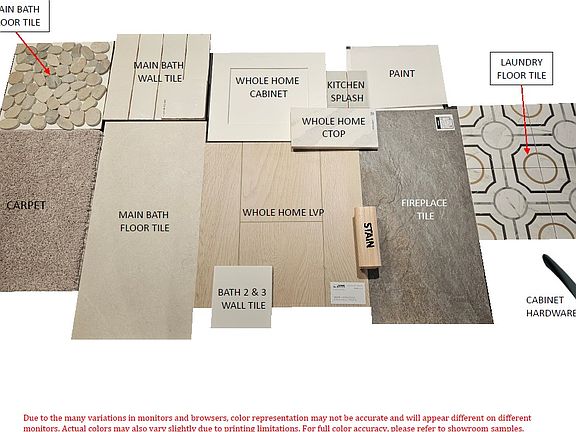 Representative photo of design selections for 8720 San Diego Way