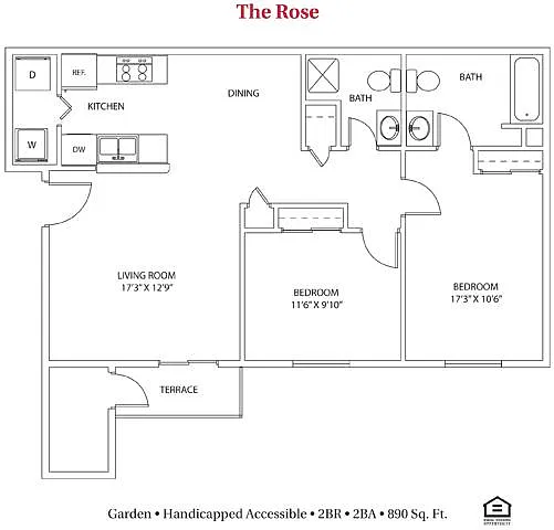 Floor plan The Rose
