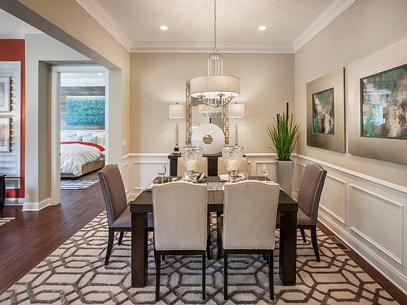 Formal Dining Room Open to the Living Space - Great for Entertaining
