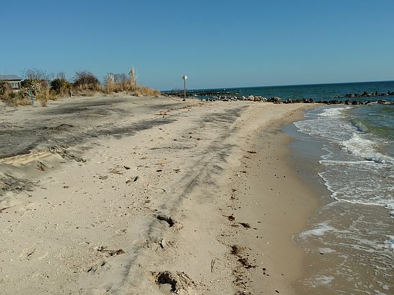 Private beach for townhome