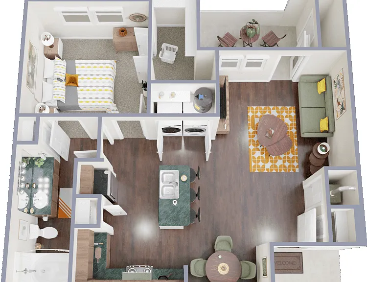 A1 Floorplan Diagram