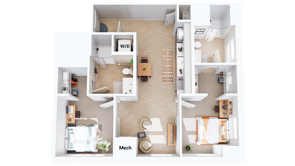 Floor plan B2