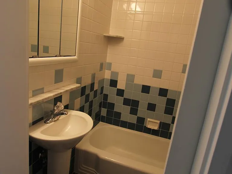 Vanity and storage in the bathroom