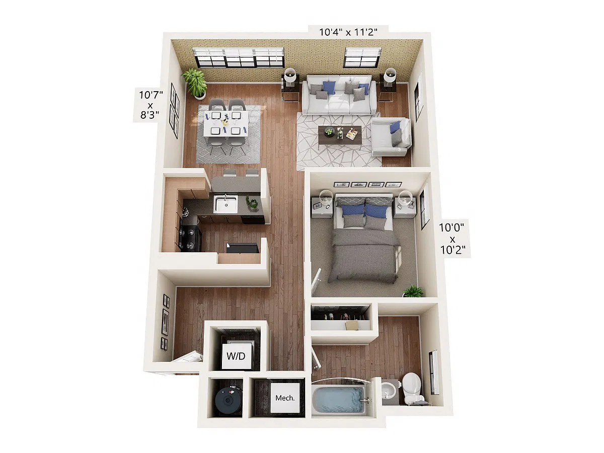 Floor plan King