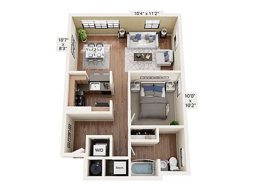 Floor plan King