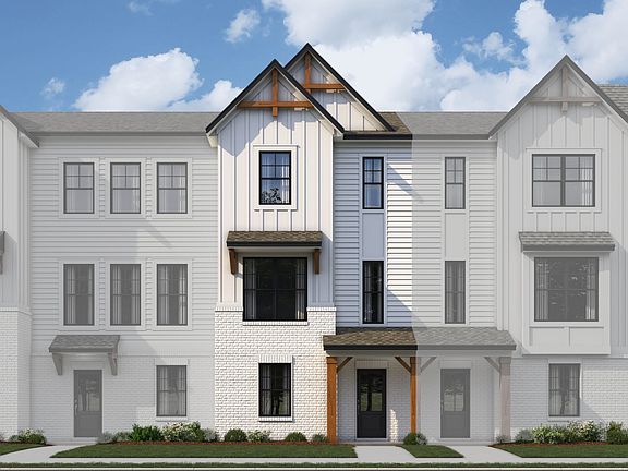 3-Story Farmhouse Elevation 3