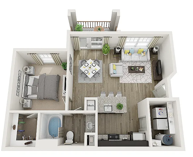Floor plan Cameron