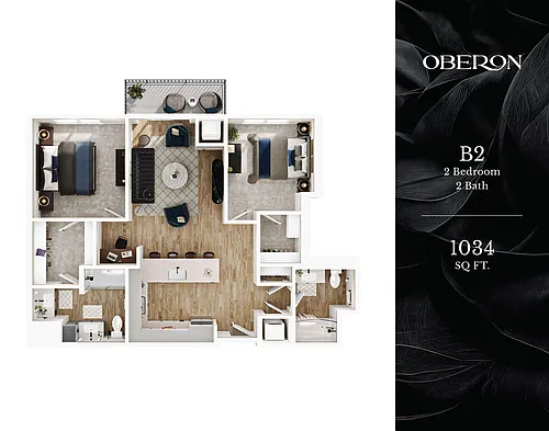 Floor plan B2