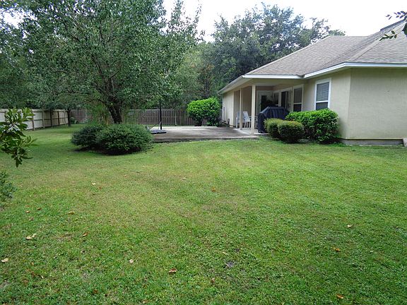 Huge, fenced backyard