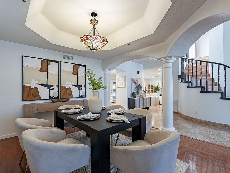 Open Floor Plan with vaulted ceilings. Home is move in ready