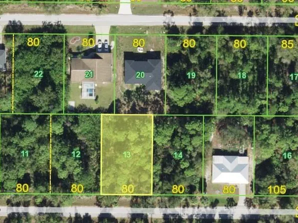 23438 BUCKNER AVENUE LOT 13, PORT CHARLOTTE, FL 33980