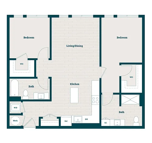 Floor plan B5B