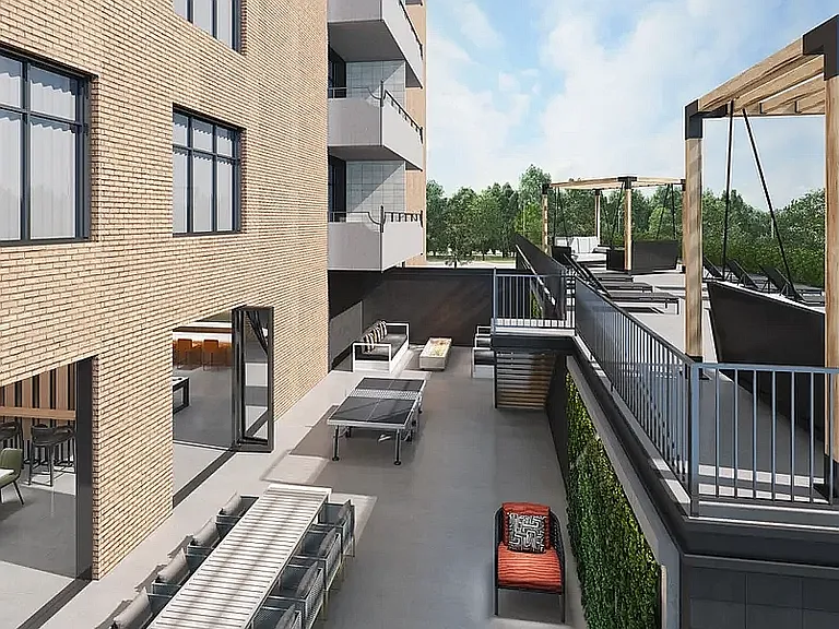 The Alpine Sundeck Rendering