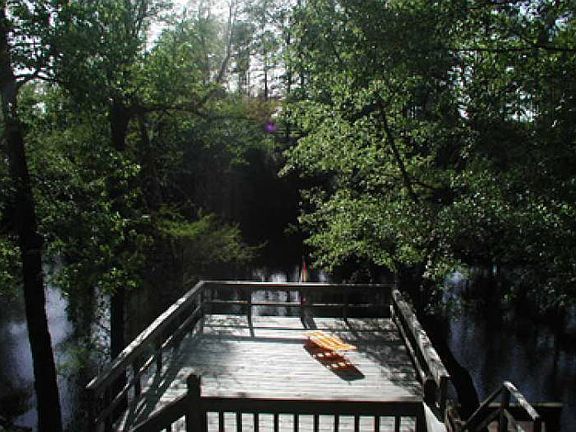 deck over water