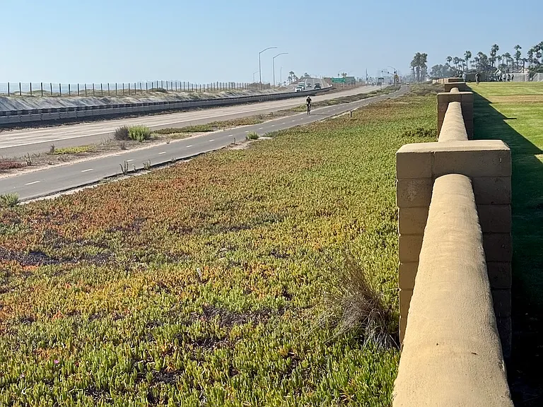 Dedicated, separate bike trail into Coronado Village and to Imperial Beach.