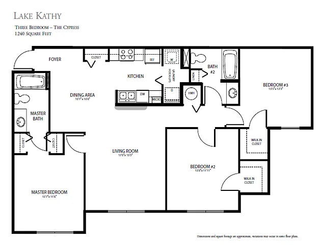 Floor plan THE CYPRESS
