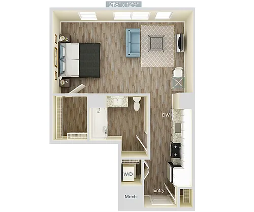 Floor plan S1-591
