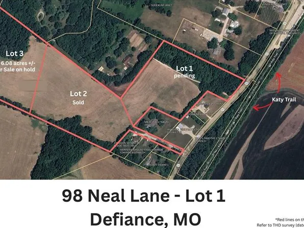 98 Neal Ln Lot 1, Defiance, MO 63341