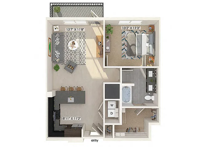 Floor plan A08