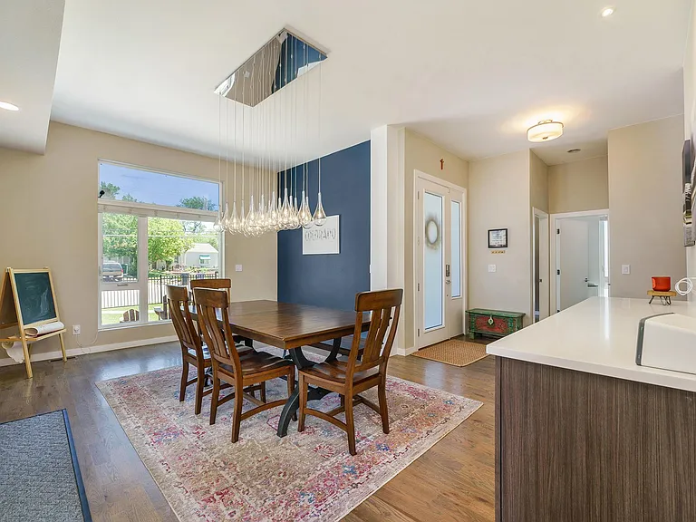 Front Door Entrance to Dining Room