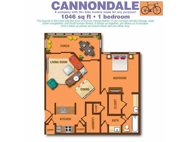 Floor plan Cannondale