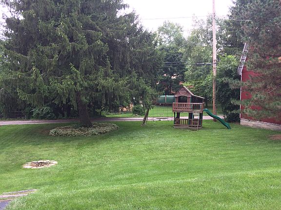 Large, private backyard