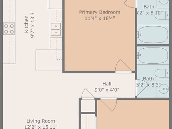 2nd image of 1005 N Bryan Ave APT D